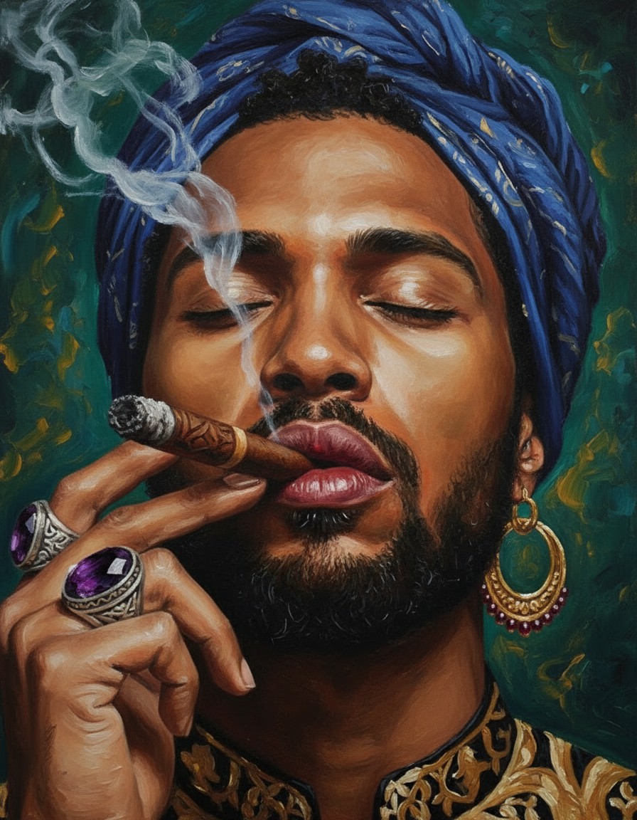 Smoke & Silk (Diamond Painting) Diamond Painting kit