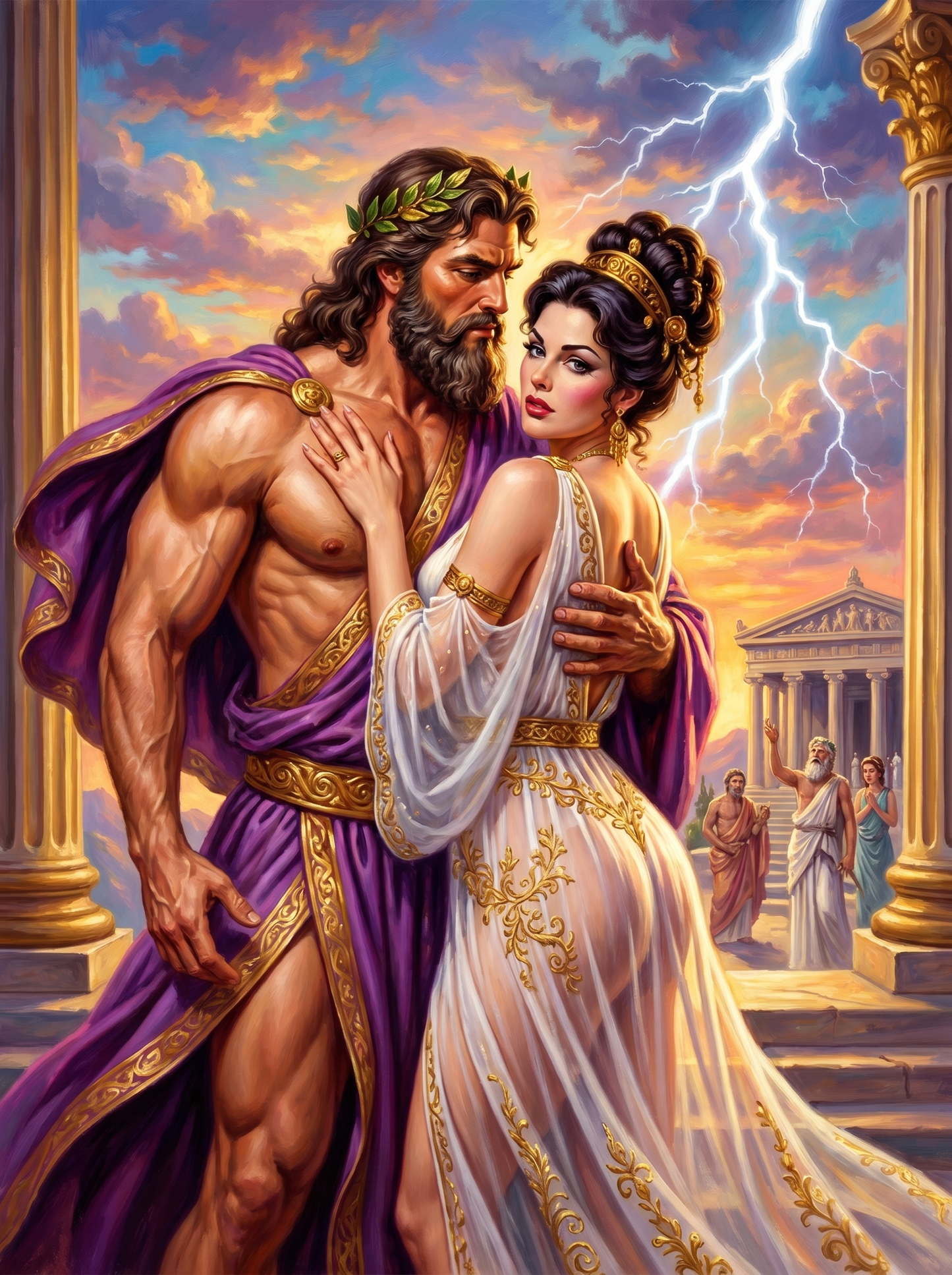 Greek God Lovers Temple Storm (80 Colors)