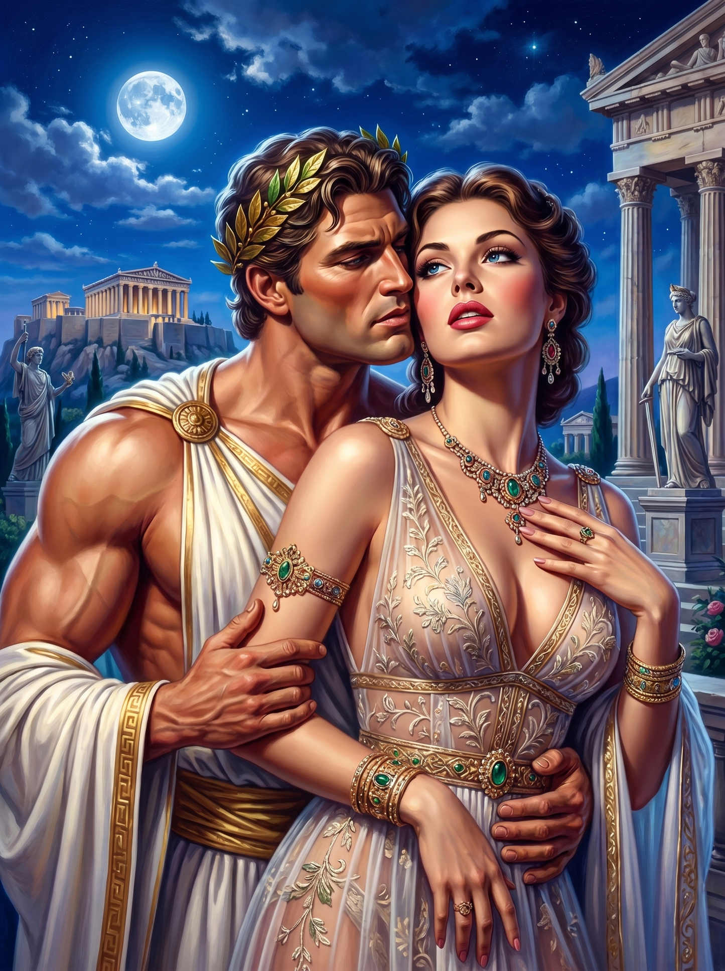 Greek Lovers Acropolis Night (80 Colors)
