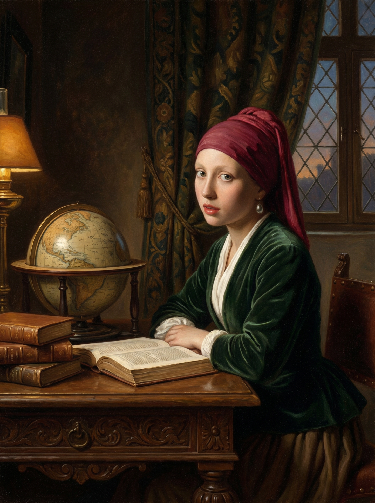 Scholarly Serenity (Diamond Painting) Diamond Painting kit
