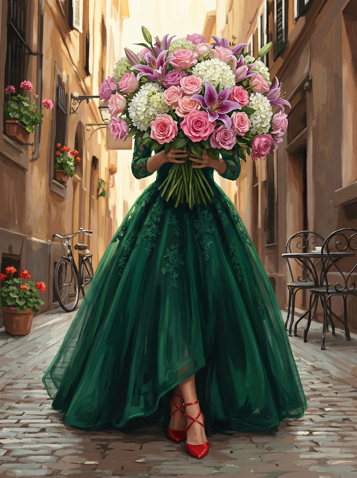 Paris Floral Elegance (Diamond Painting) Diamond Painting kit