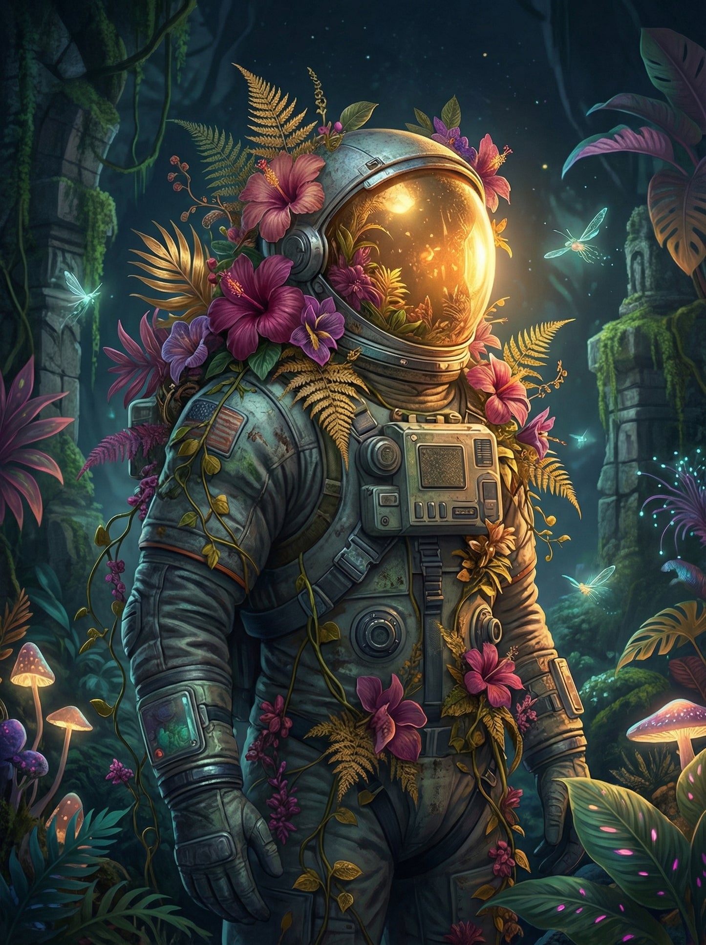 Astral Jungle Explorer (Diamond Painting) Diamond Painting kit