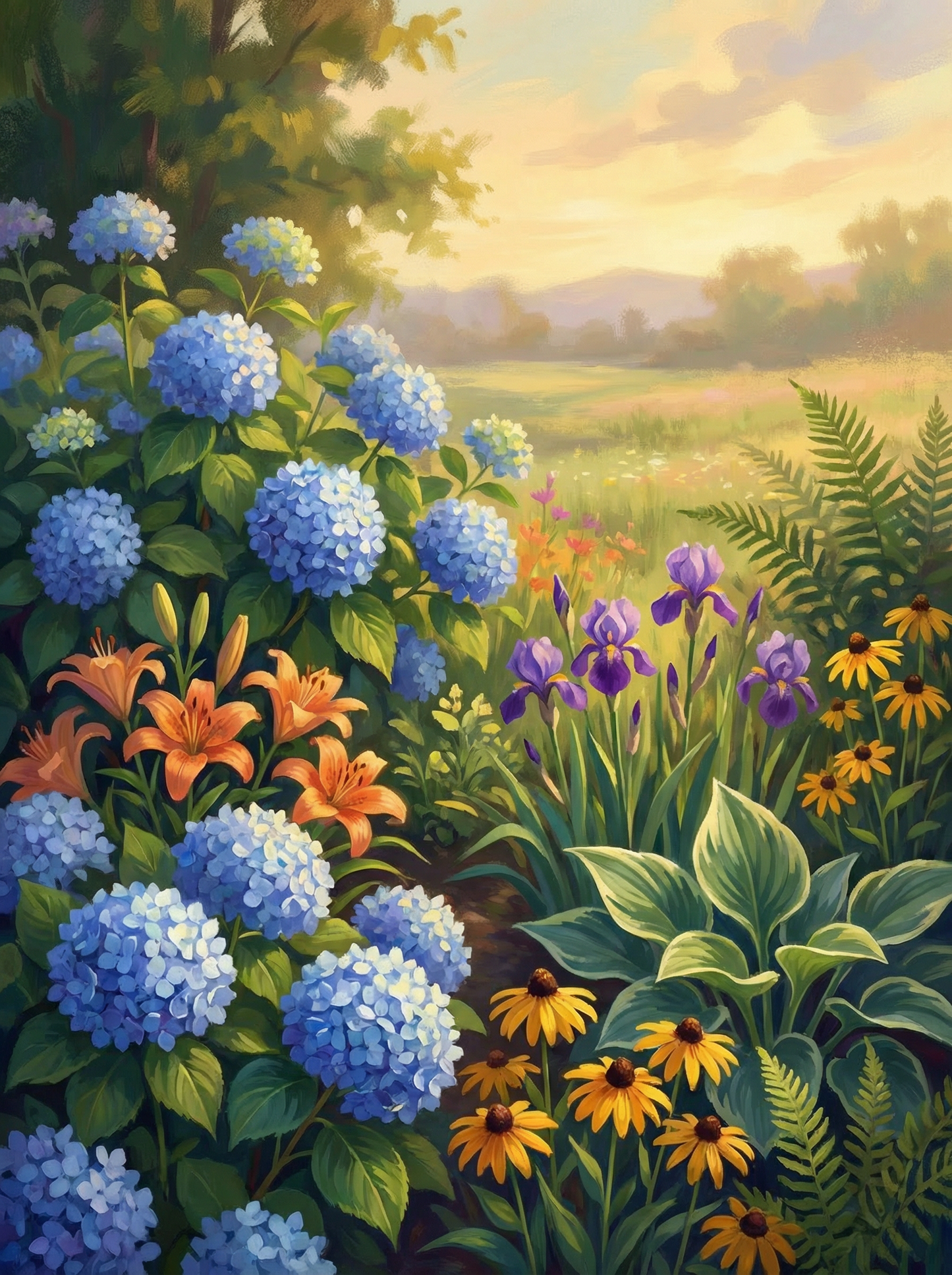 Meadow Bloom Harmony (Diamond Painting) Diamond Painting kit