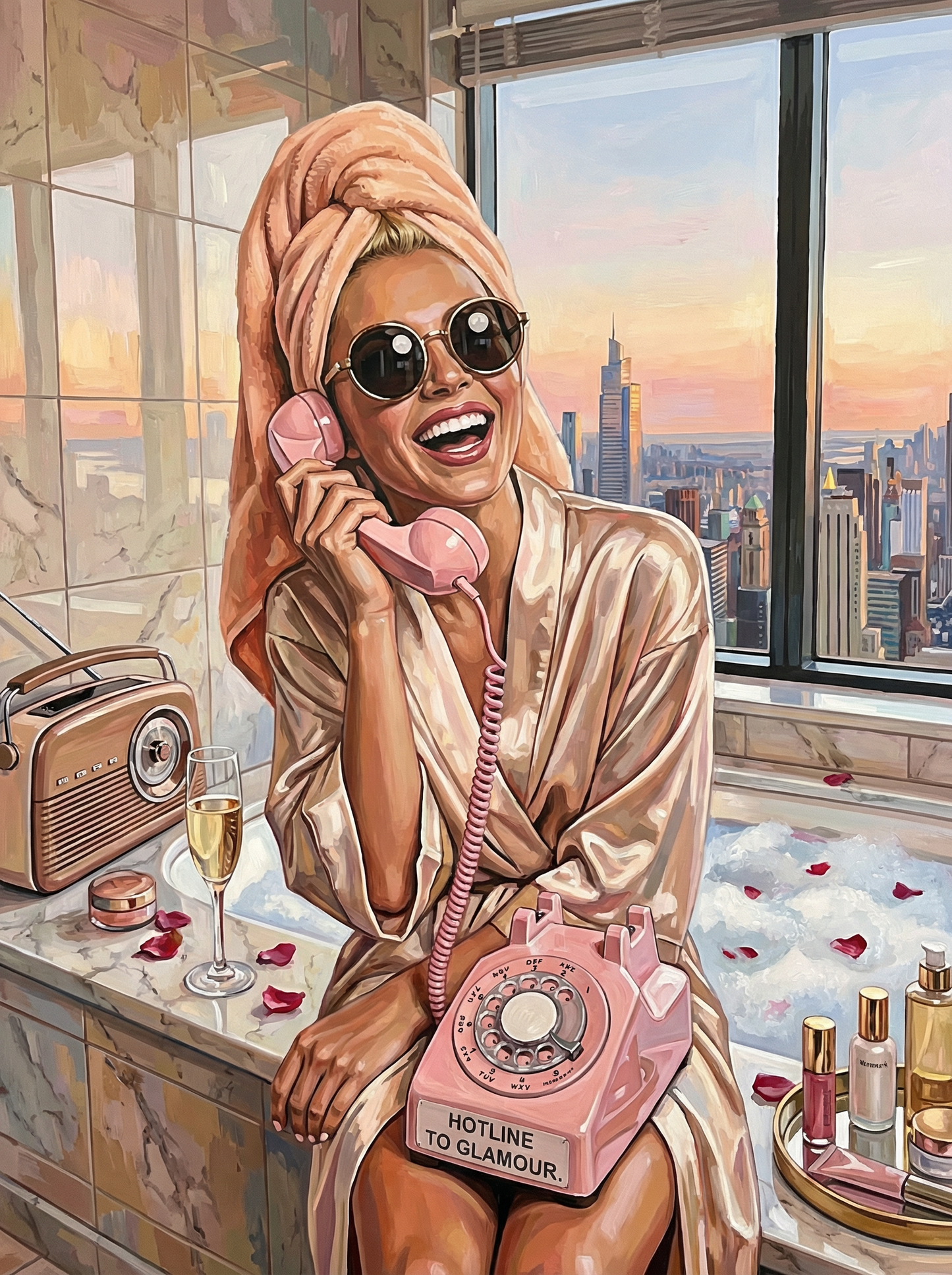 Hotline To Glamour (Diamond Painting) Diamond Painting kit
