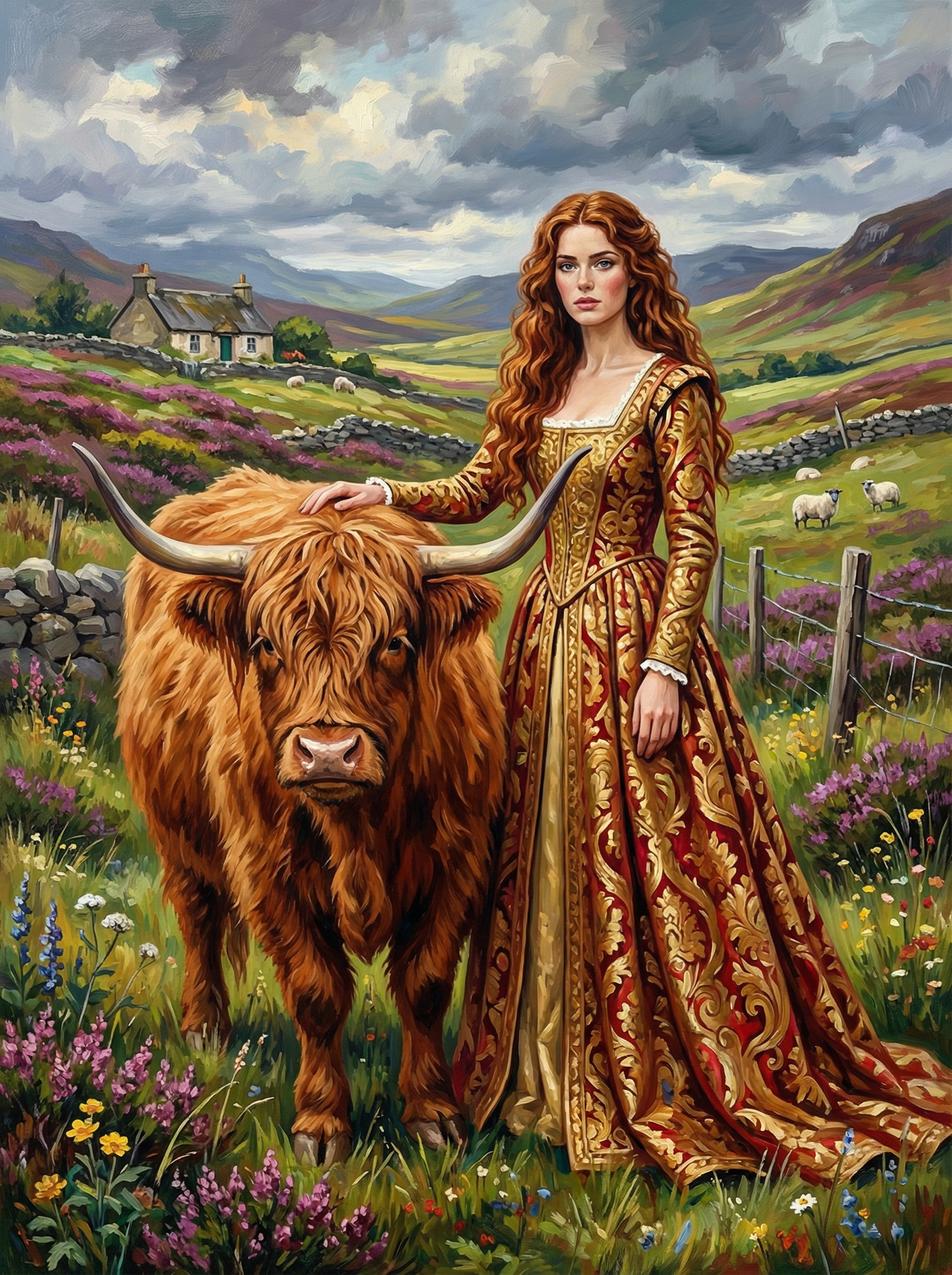 Highland Crowned Guardian (Diamond Painting) Diamond Painting kit