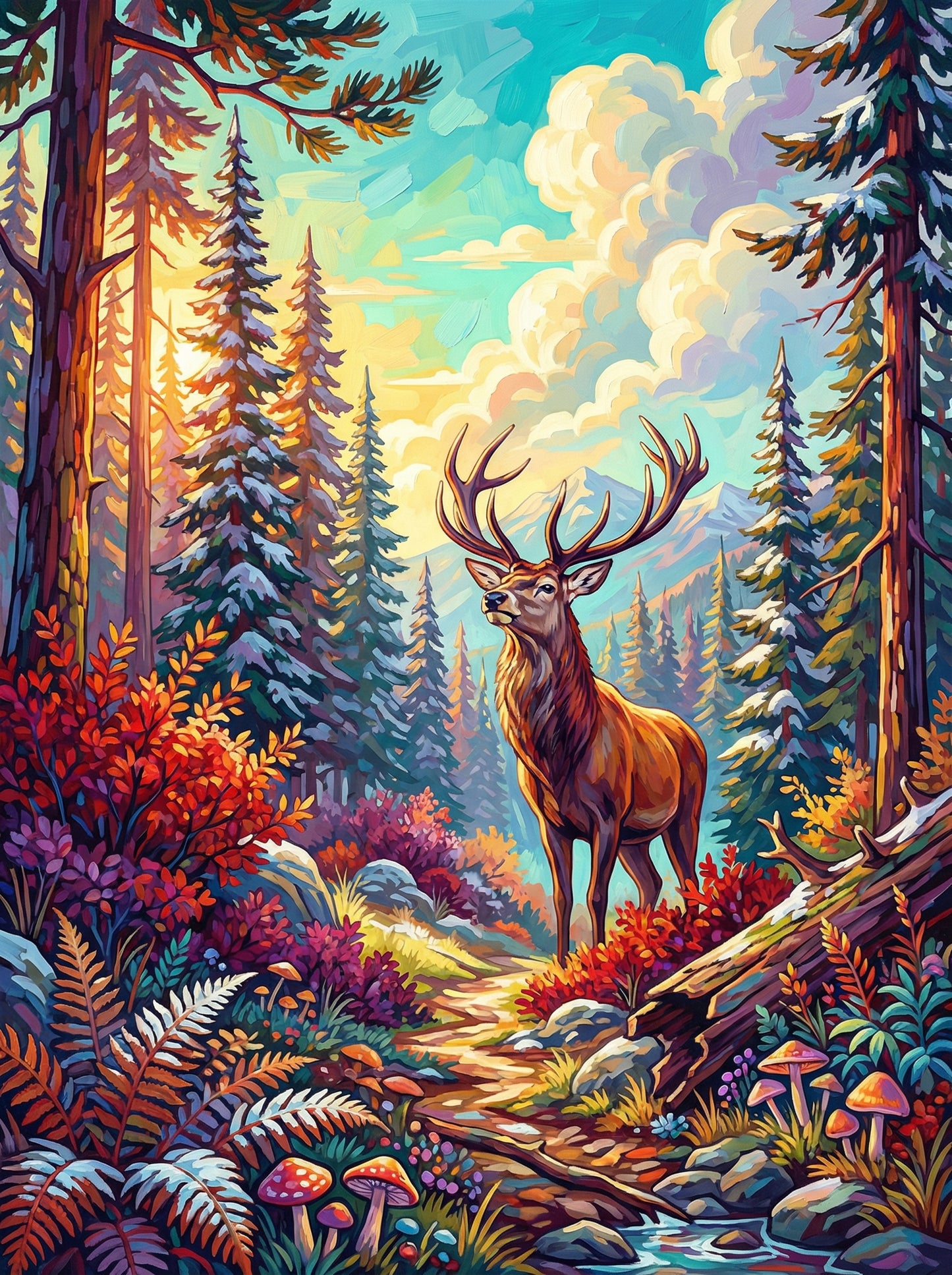 Autumn Trail Monarch (Diamond Painting) Diamond Painting kit
