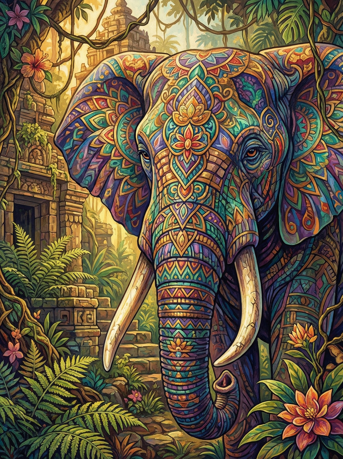 Temple Spirit Elephant