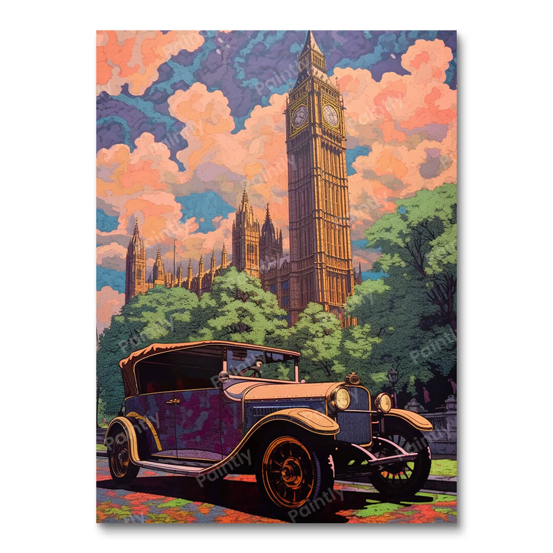 Intage London Reverie (Diamond Painting) Diamond Painting kit