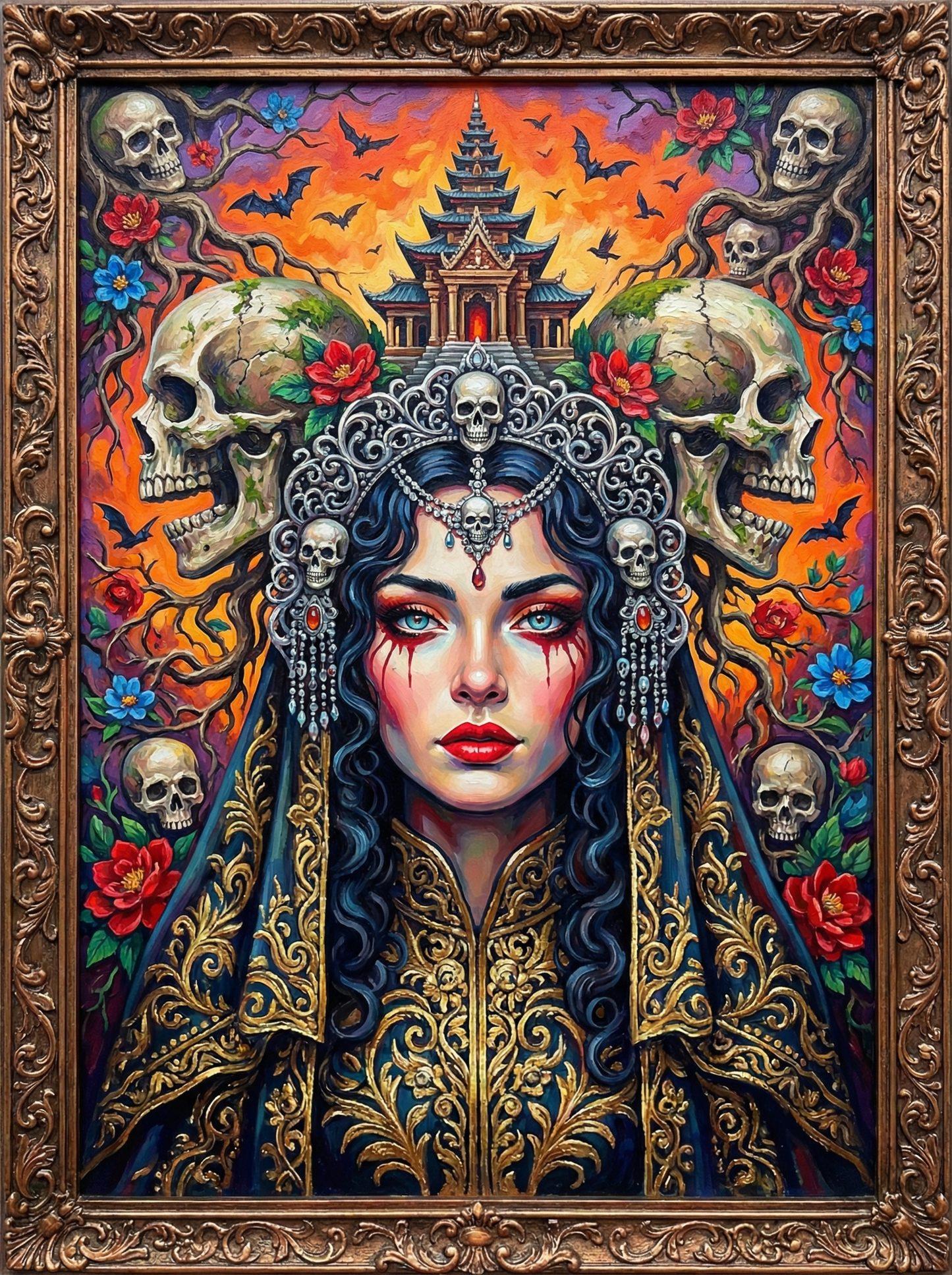 Life Tree Goddess (100 Color Diamond Painting)