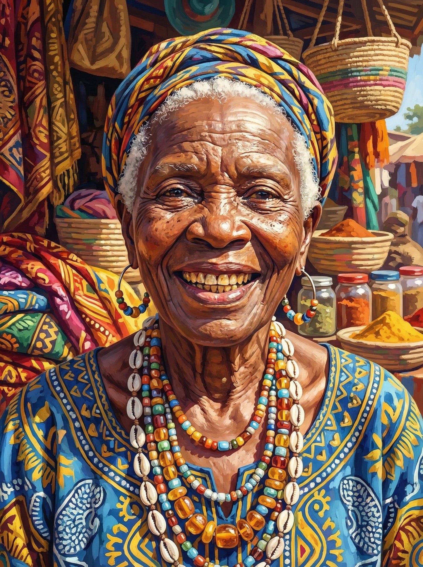 Colors of Community (100 Color Diamond Painting)