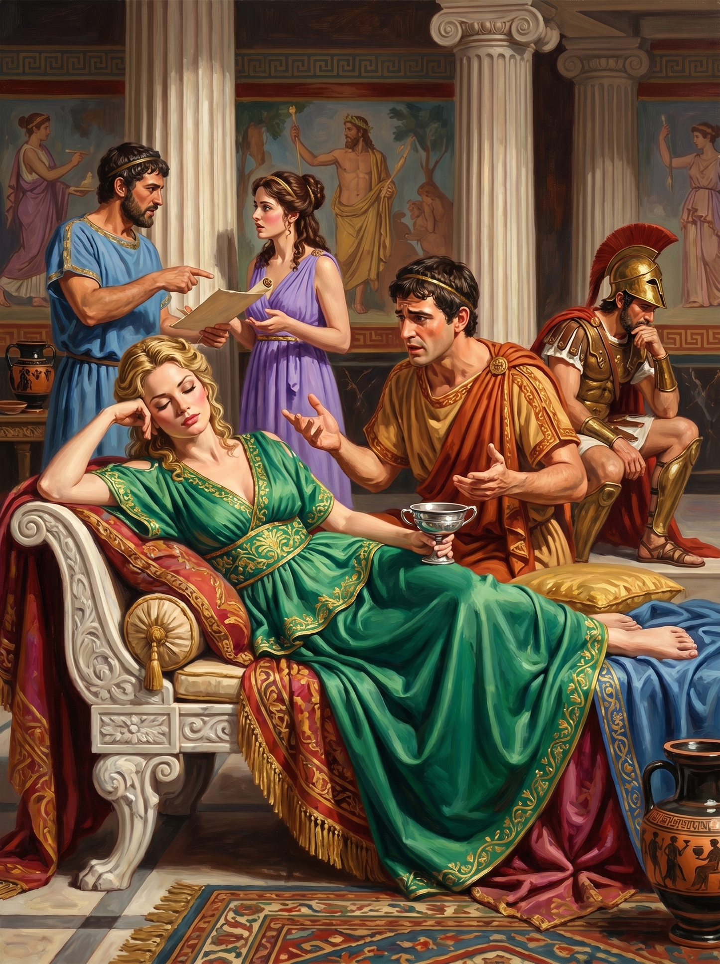 Olympian Gods Assembly (150 Color Diamond Painting)