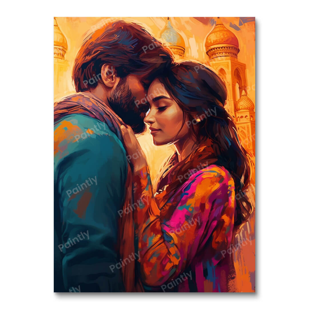 Love's Fiery Glow (Diamond Painting) Diamond Painting kit