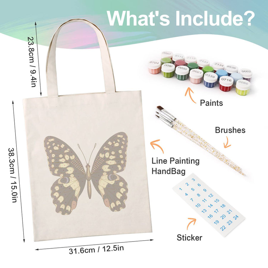 Tote bag kit contents