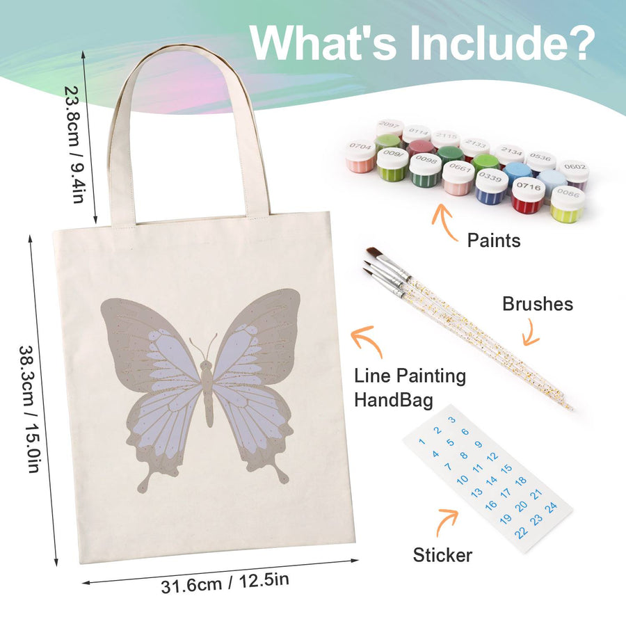 Tote bag kit contents