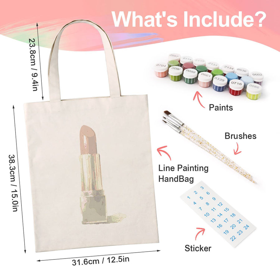 Tote bag kit contents