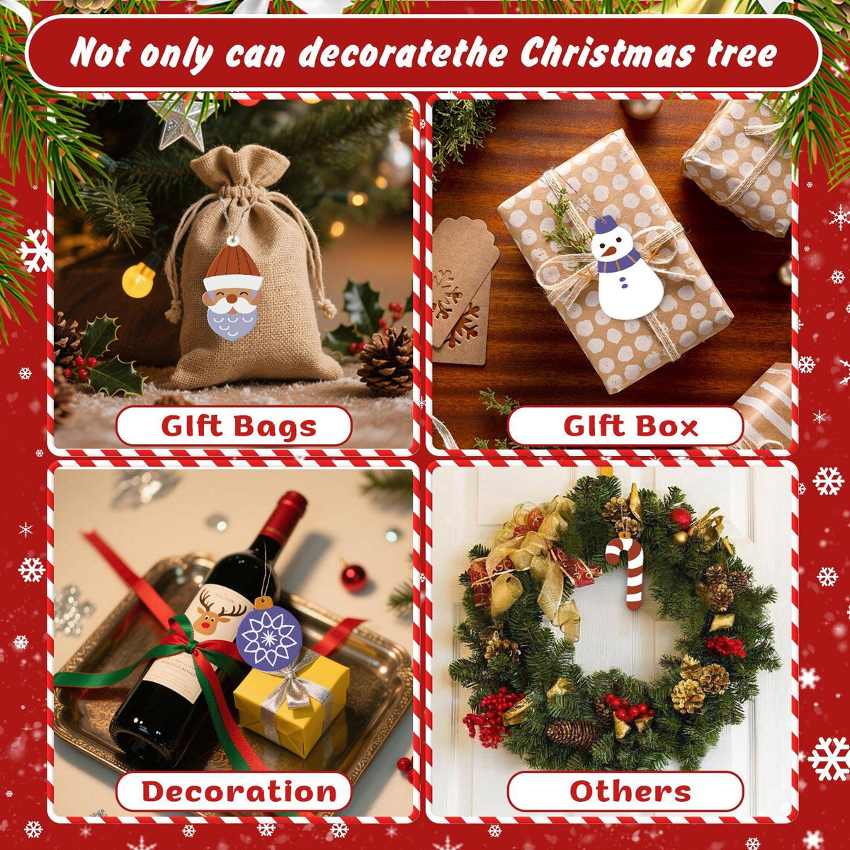Purple Bauble and Peppermint ornament set – image 12