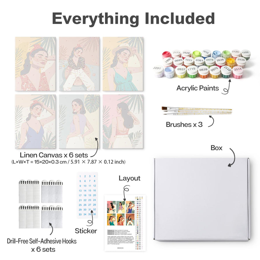 Mini board kit contents