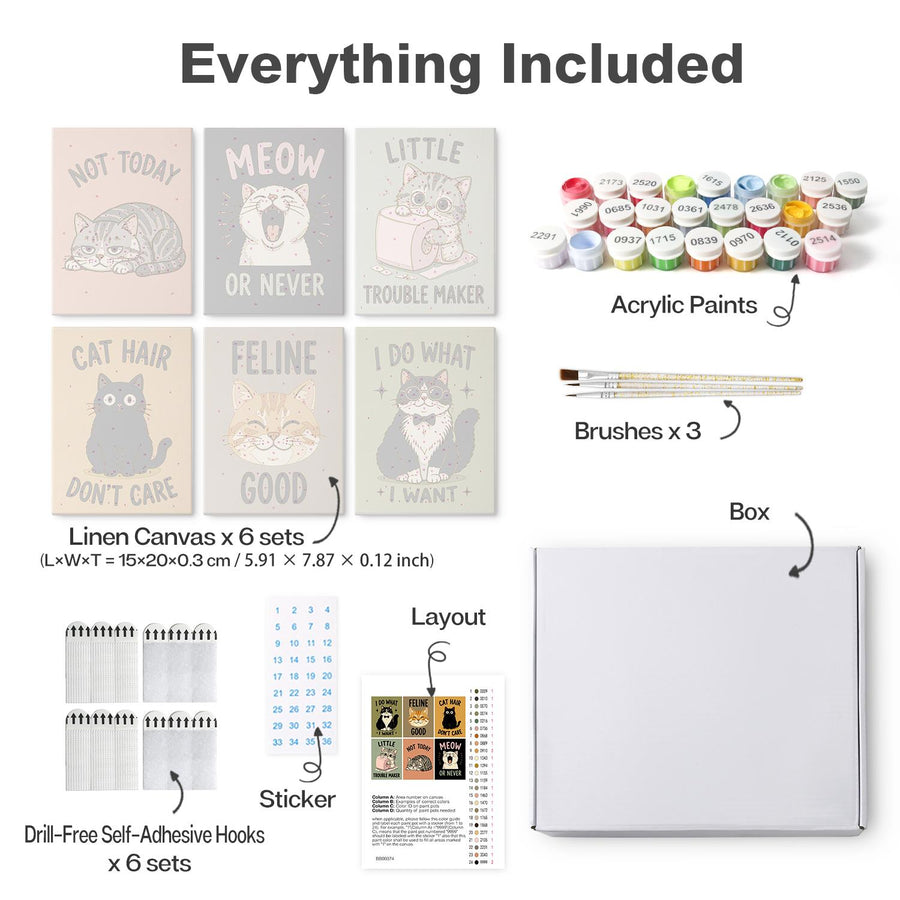 Mini board kit contents