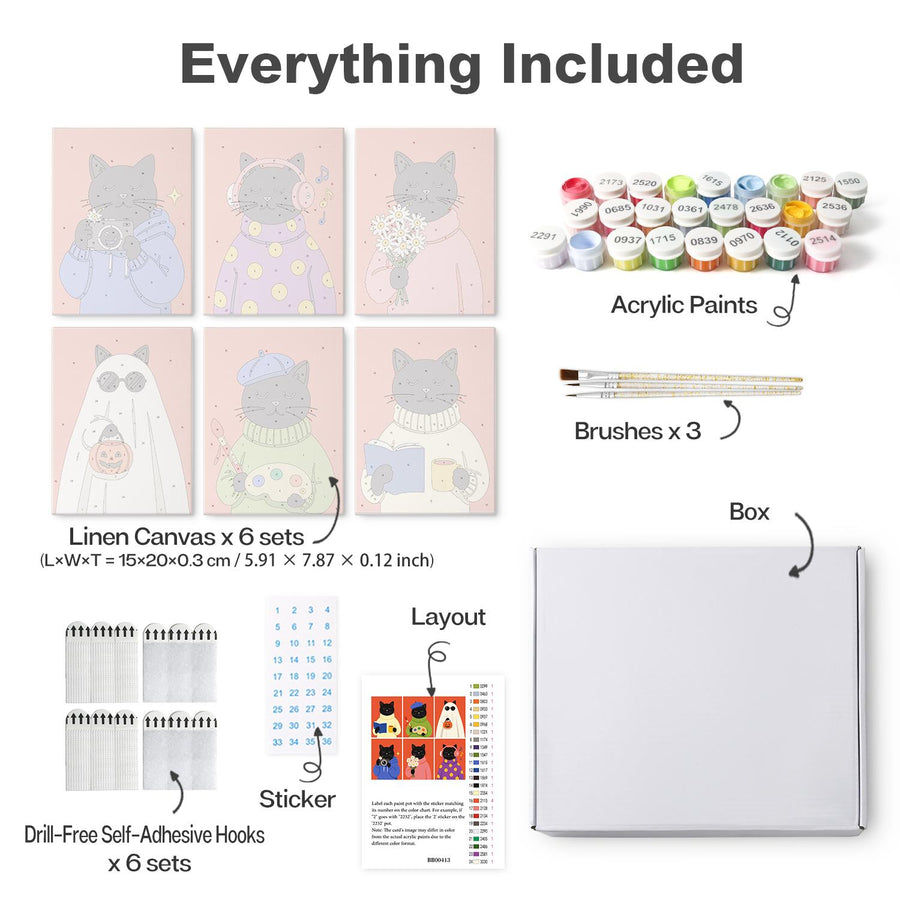 Mini board kit contents