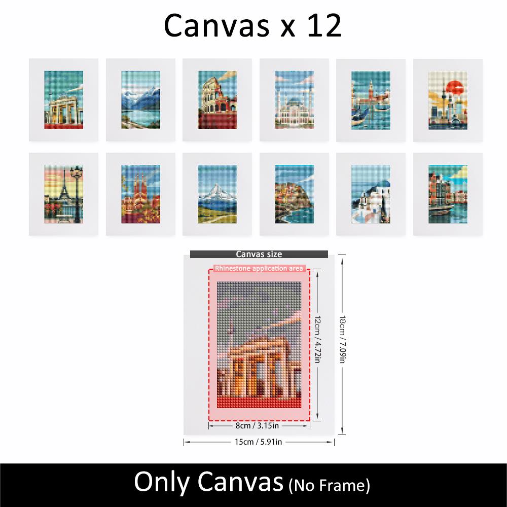 Grand Tour Travel Posters mini diamond painting – image 10