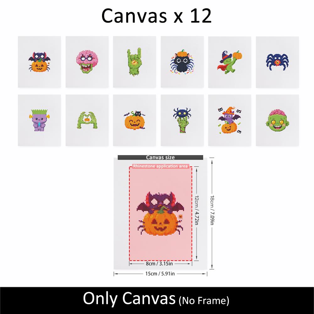 Goofy Zombie Monster Party mini diamond painting – image 10