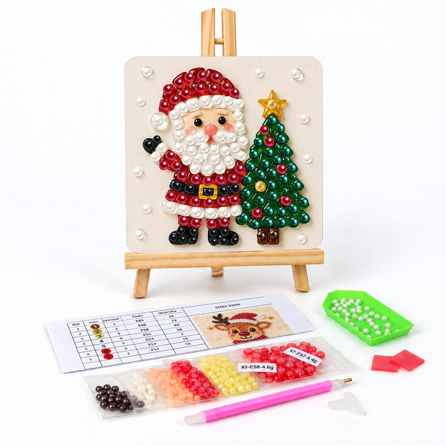 Pearl painting easel kit contents