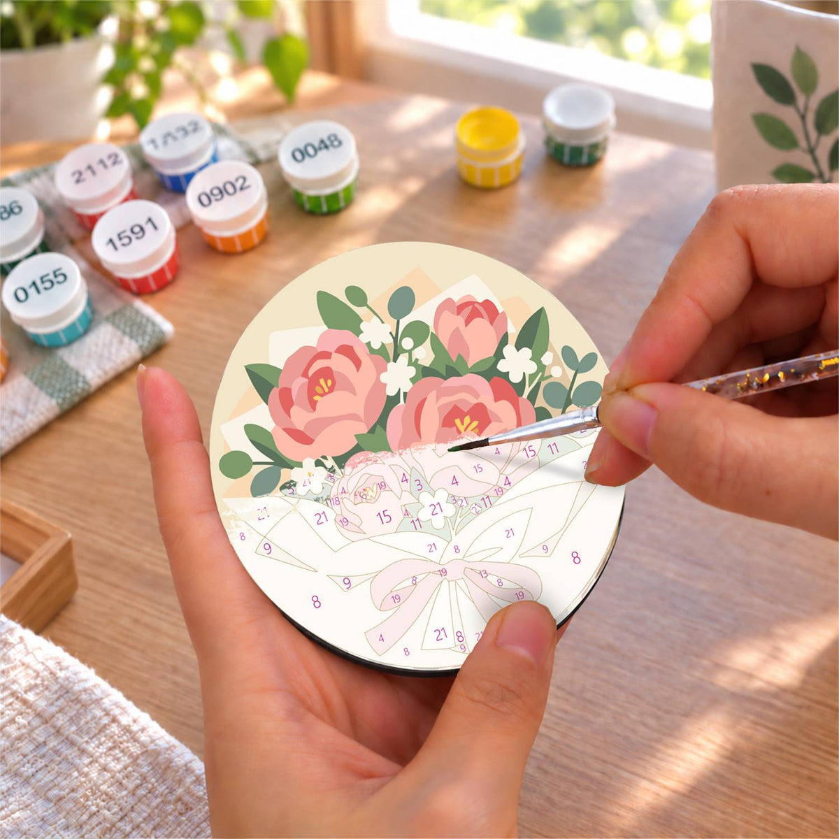 Delicate Floral Bouquets (Fridge Magnets)