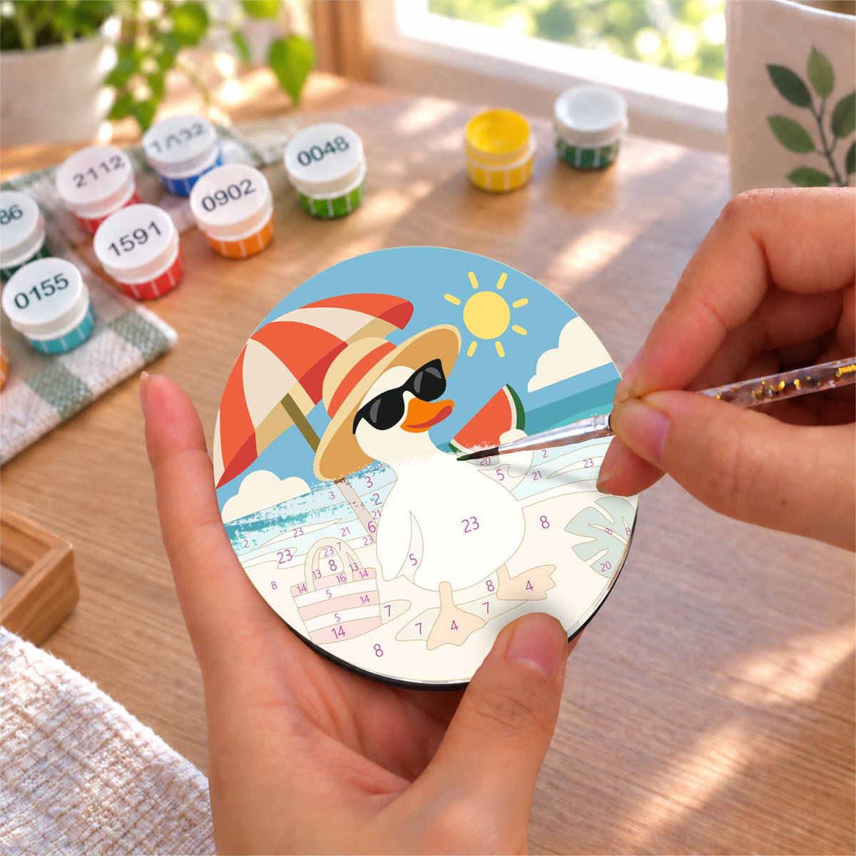 Cool Summer Ducks (Fridge Magnets)