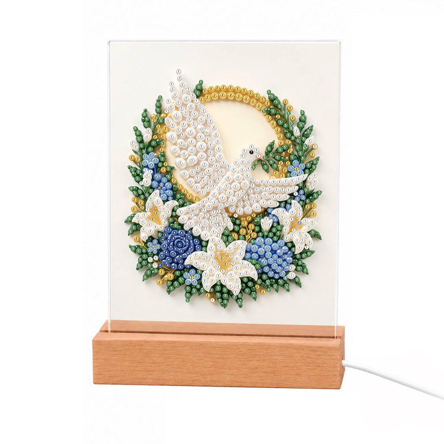 Light-up pearl painting kit contents