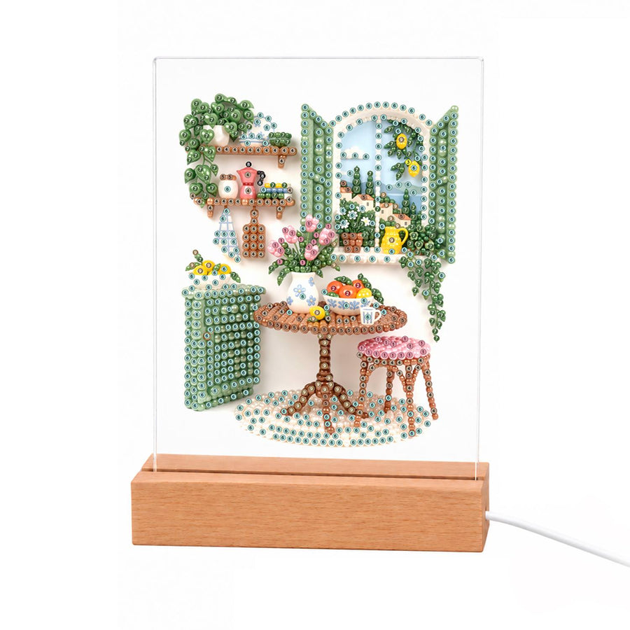Light-up pearl painting kit contents