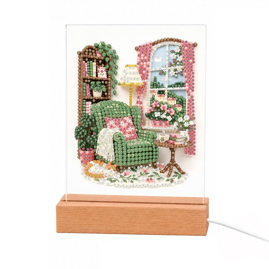 Light-up pearl painting kit contents