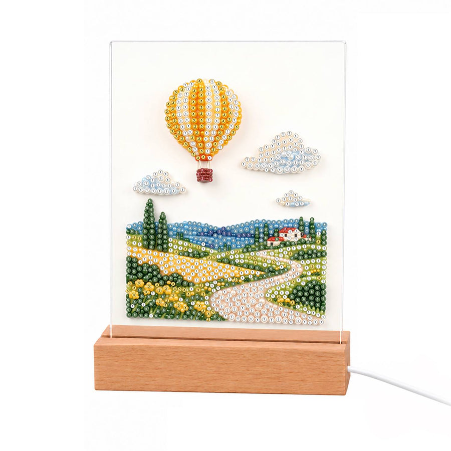 Light-up pearl painting kit contents