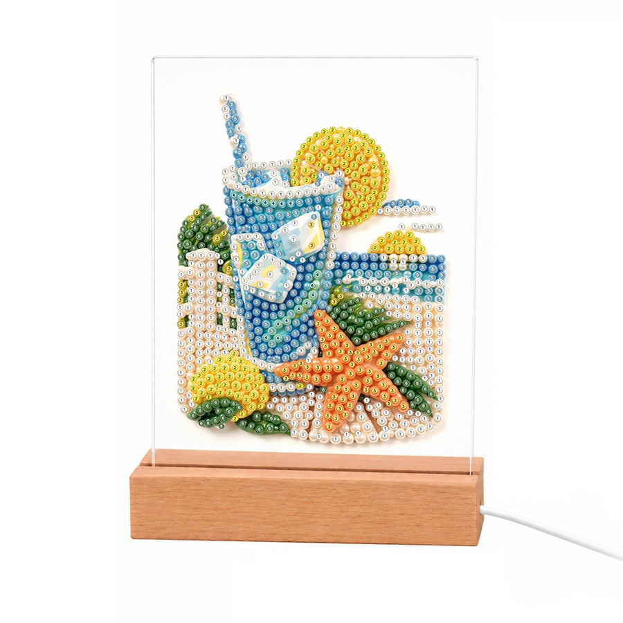 Light-up pearl painting kit contents
