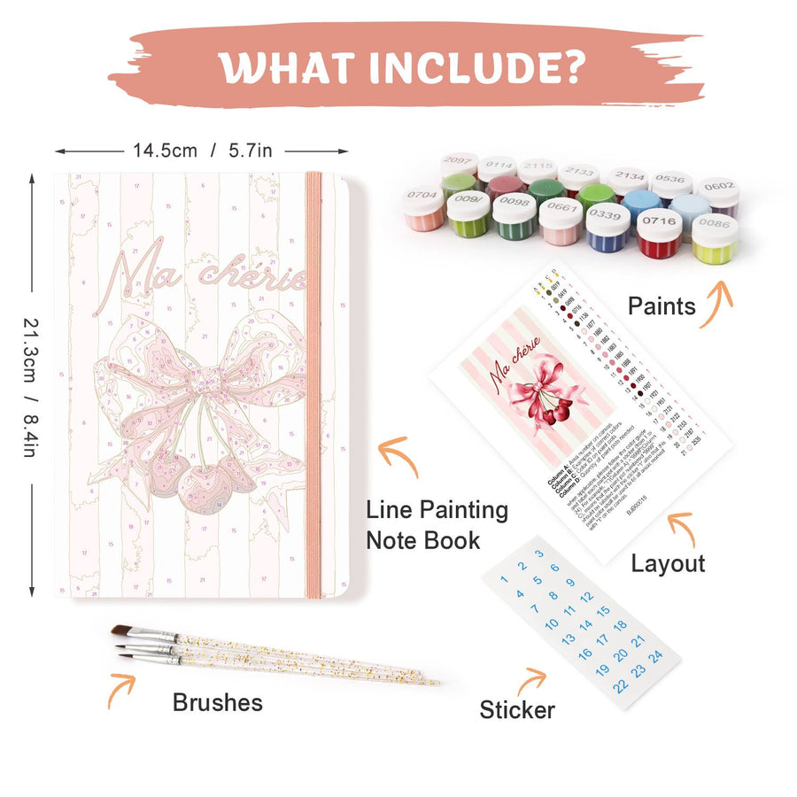 Notebook kit contents