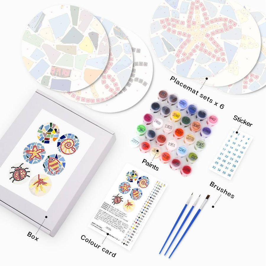 Placemat kit contents