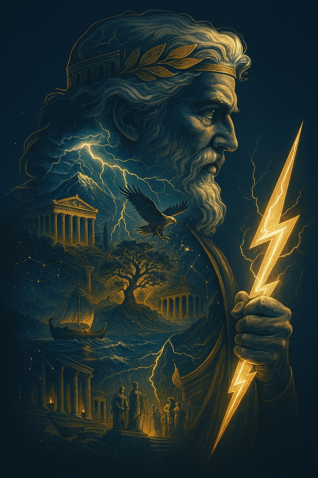 Zeus: Lord of Olympus (Diamond Painting) Diamond Painting kit