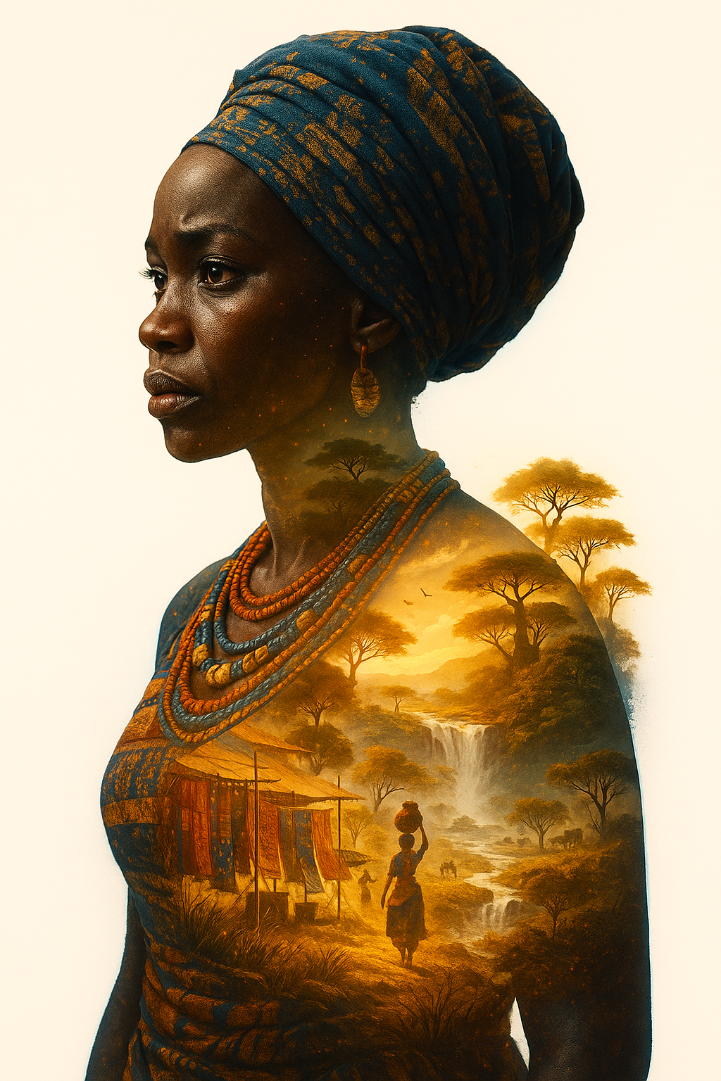 The Village Within Her (Diamond Painting) Diamond Painting kit