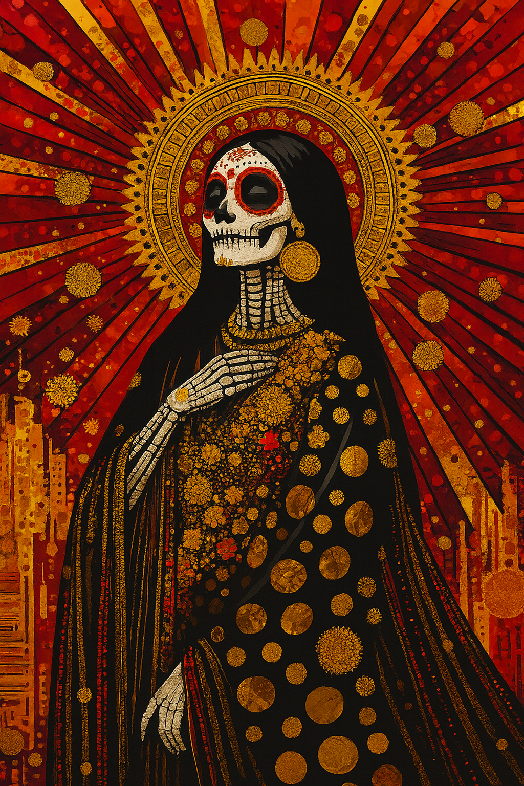 The Golden Calavera