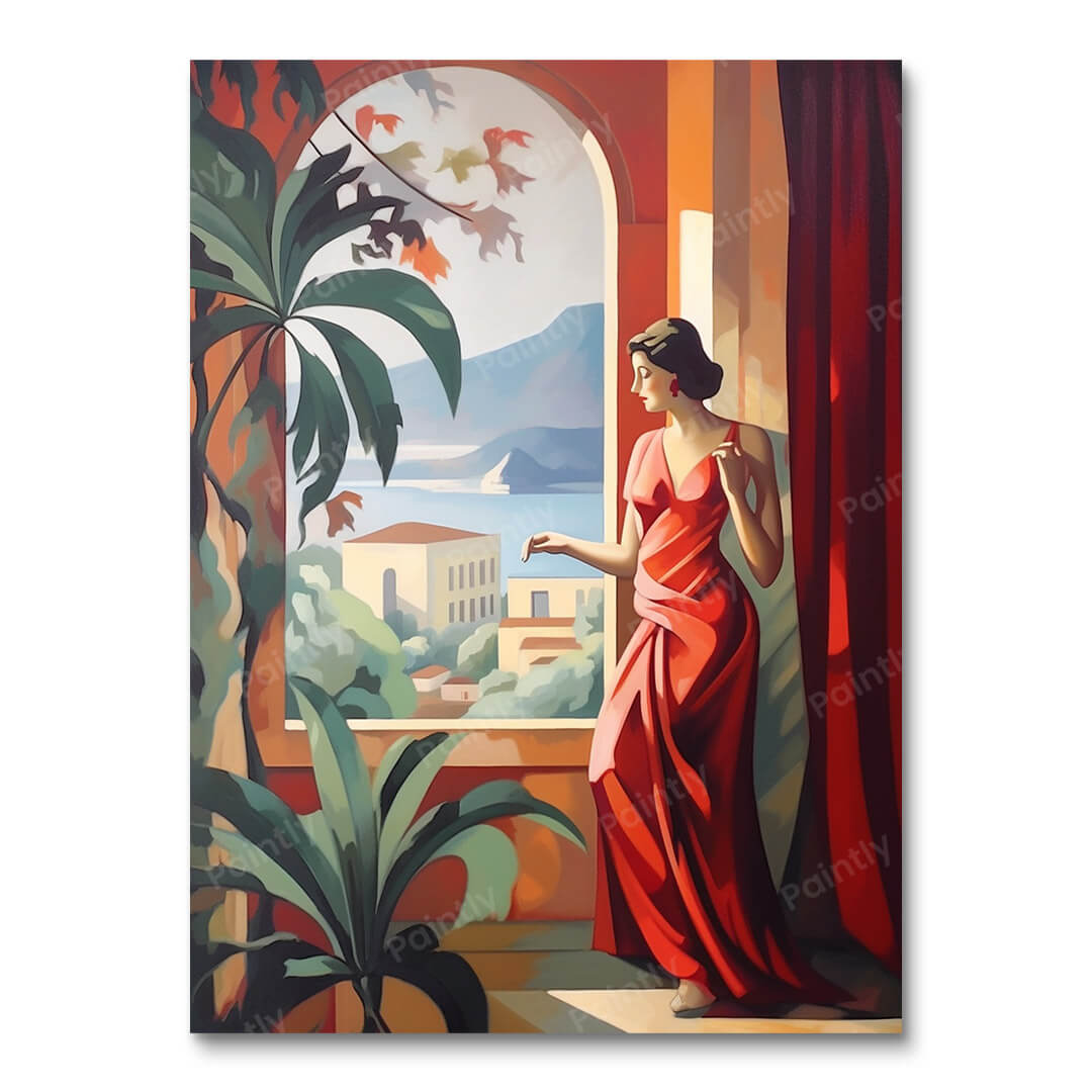 Lady of the Louver (Diamond Painting) Diamond Painting kit