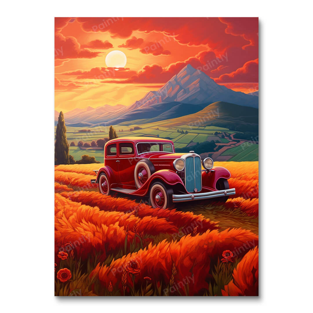 Golden Hour Getaway (Diamond Painting) Diamond Painting kit