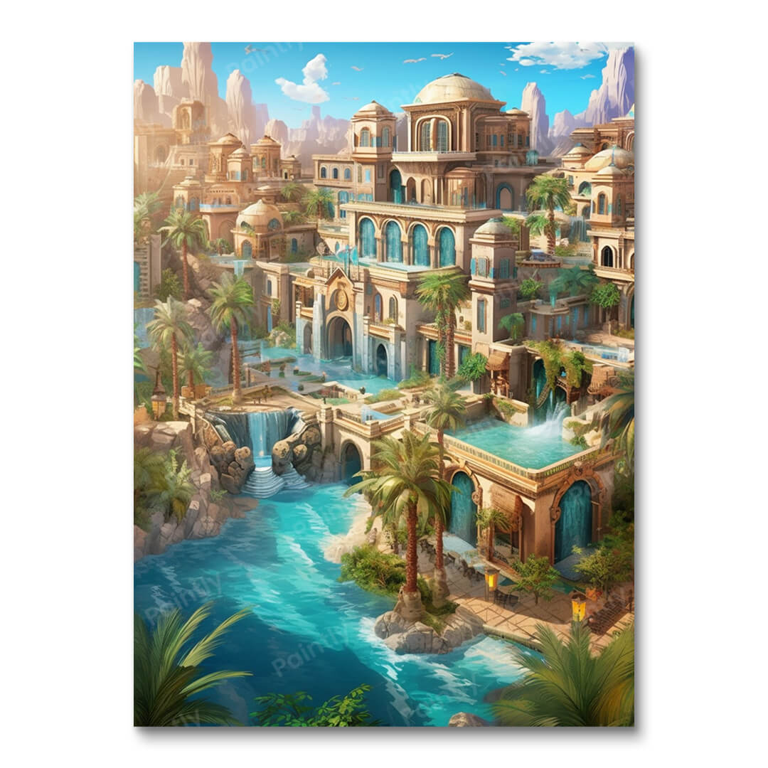 Majestic Oasis (Diamond Painting) Diamond Painting kit