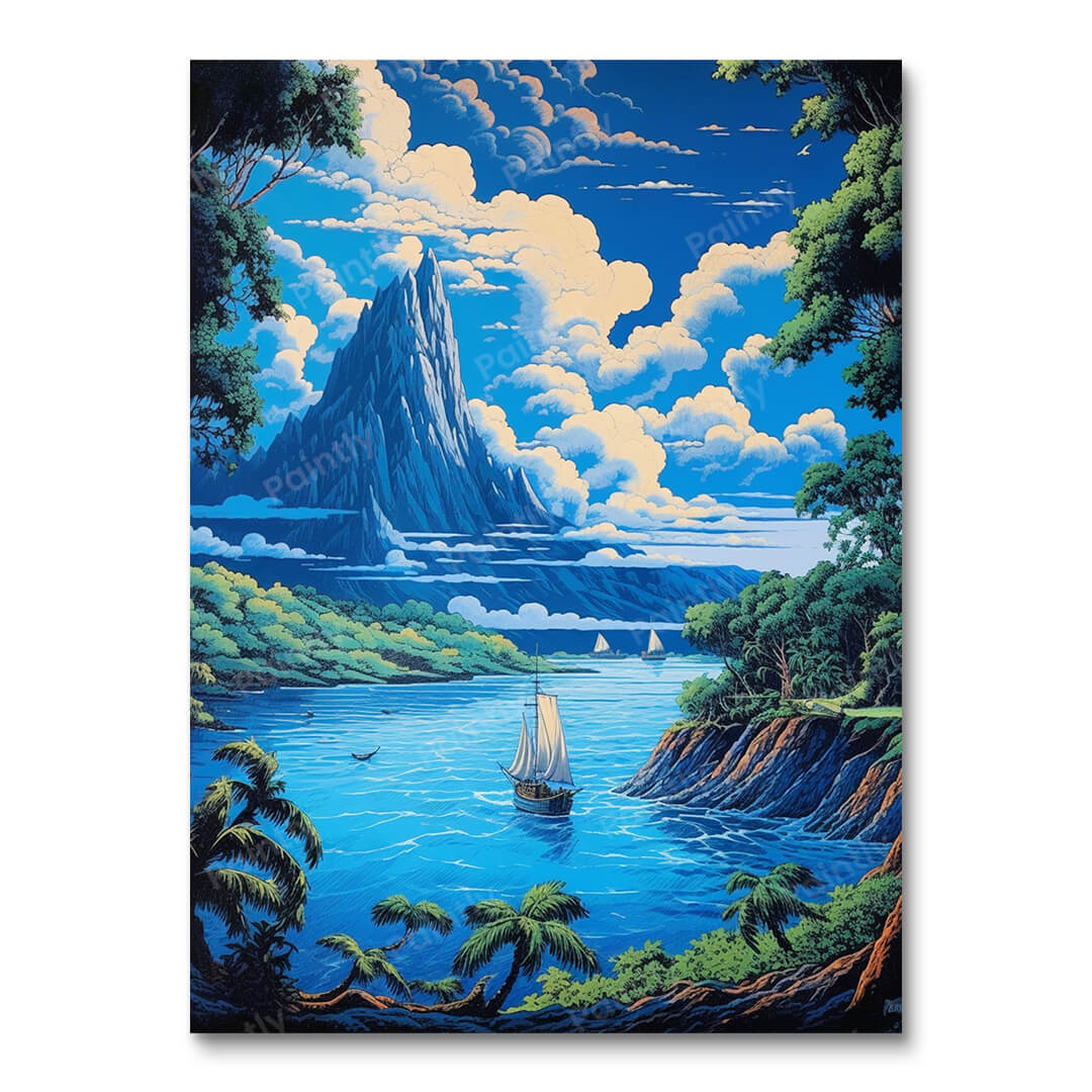 Hawaii Island Hopping (Diamond Painting) Diamond Painting kit