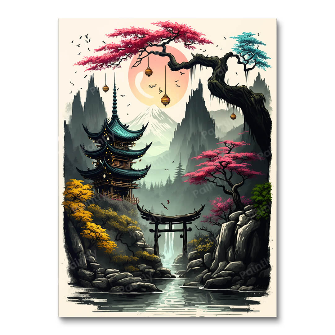 Shrouded in Serenity (Diamond Painting) Diamond Painting kit