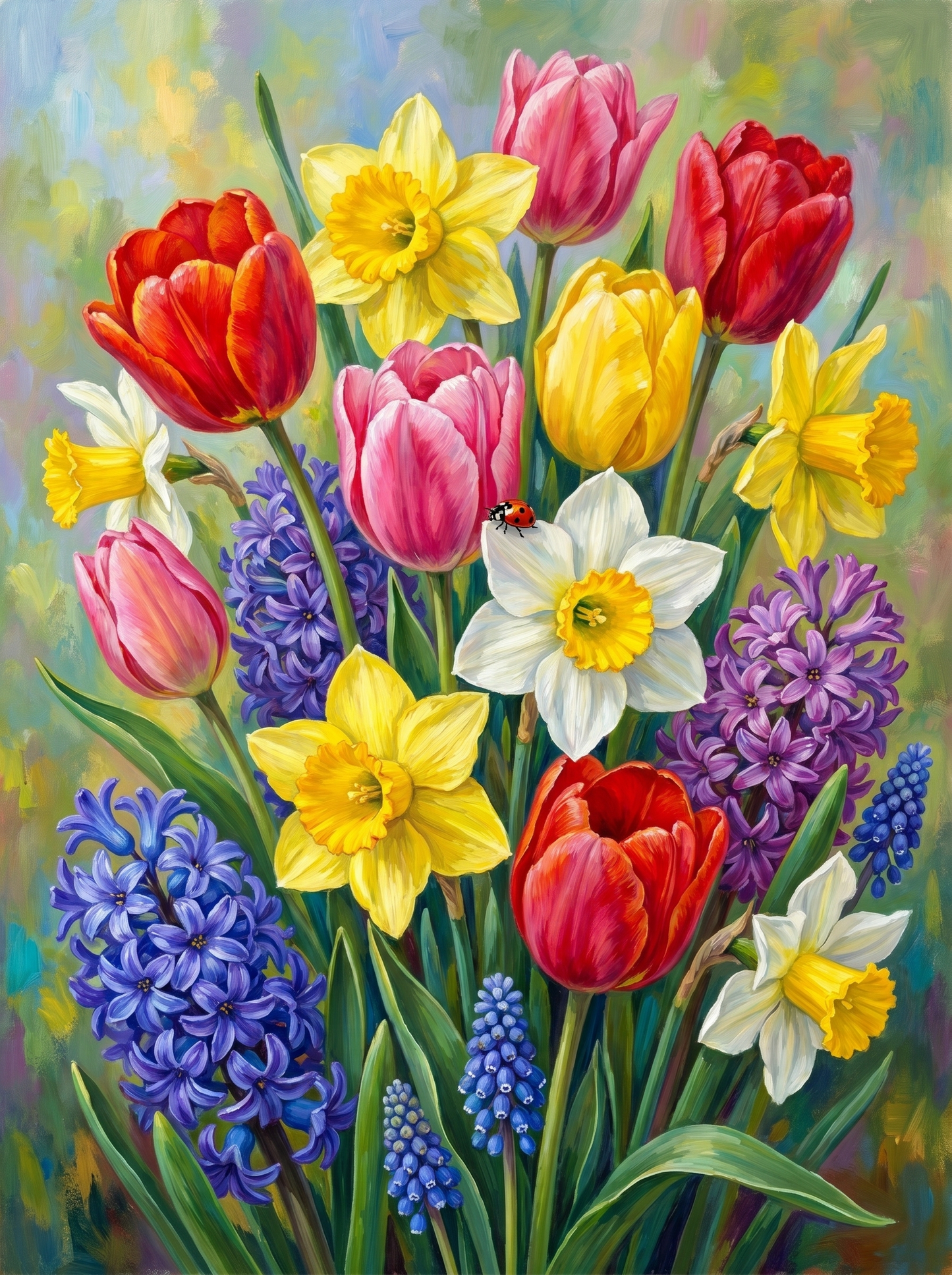 Spring Bulbs Mix Bright (Diamond Painting)