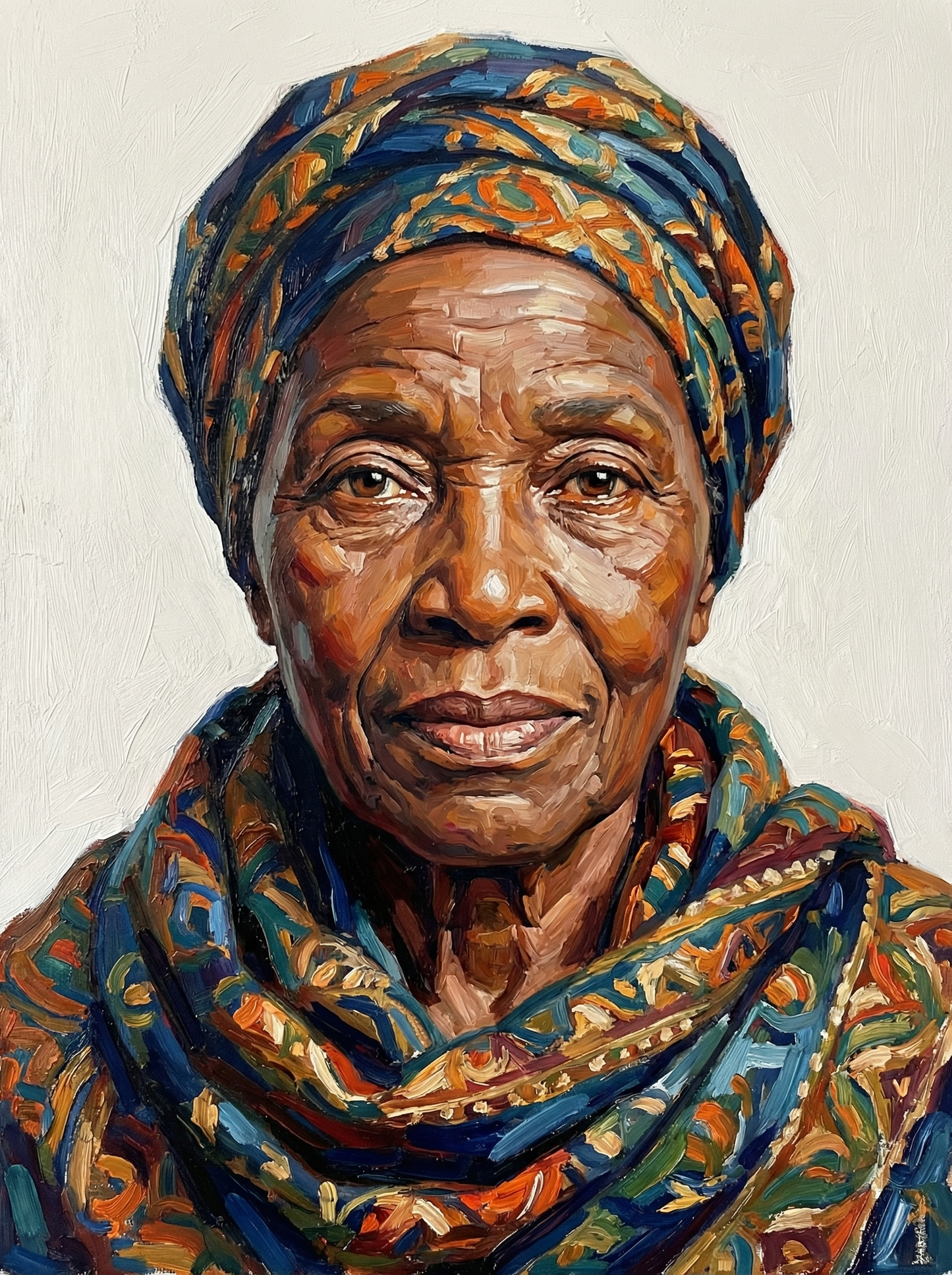 Wise Elder Face (100 Color Diamond Painting) Diamond Painting kit