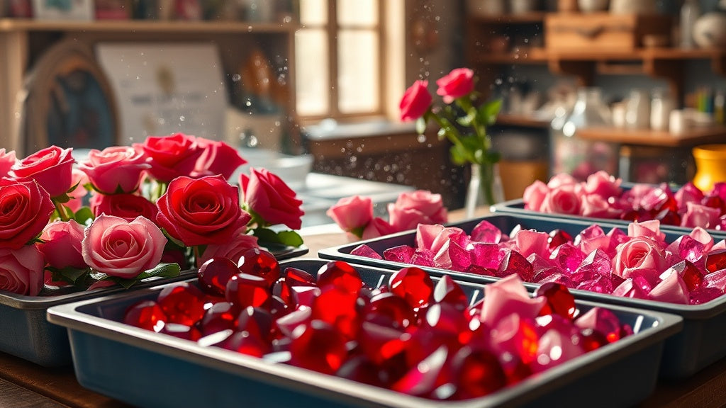 flower diamond painting