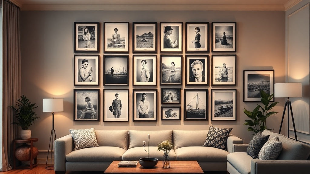 gallery wall paint by numbers