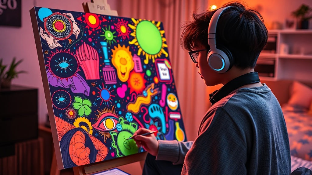 paint by numbers for teens