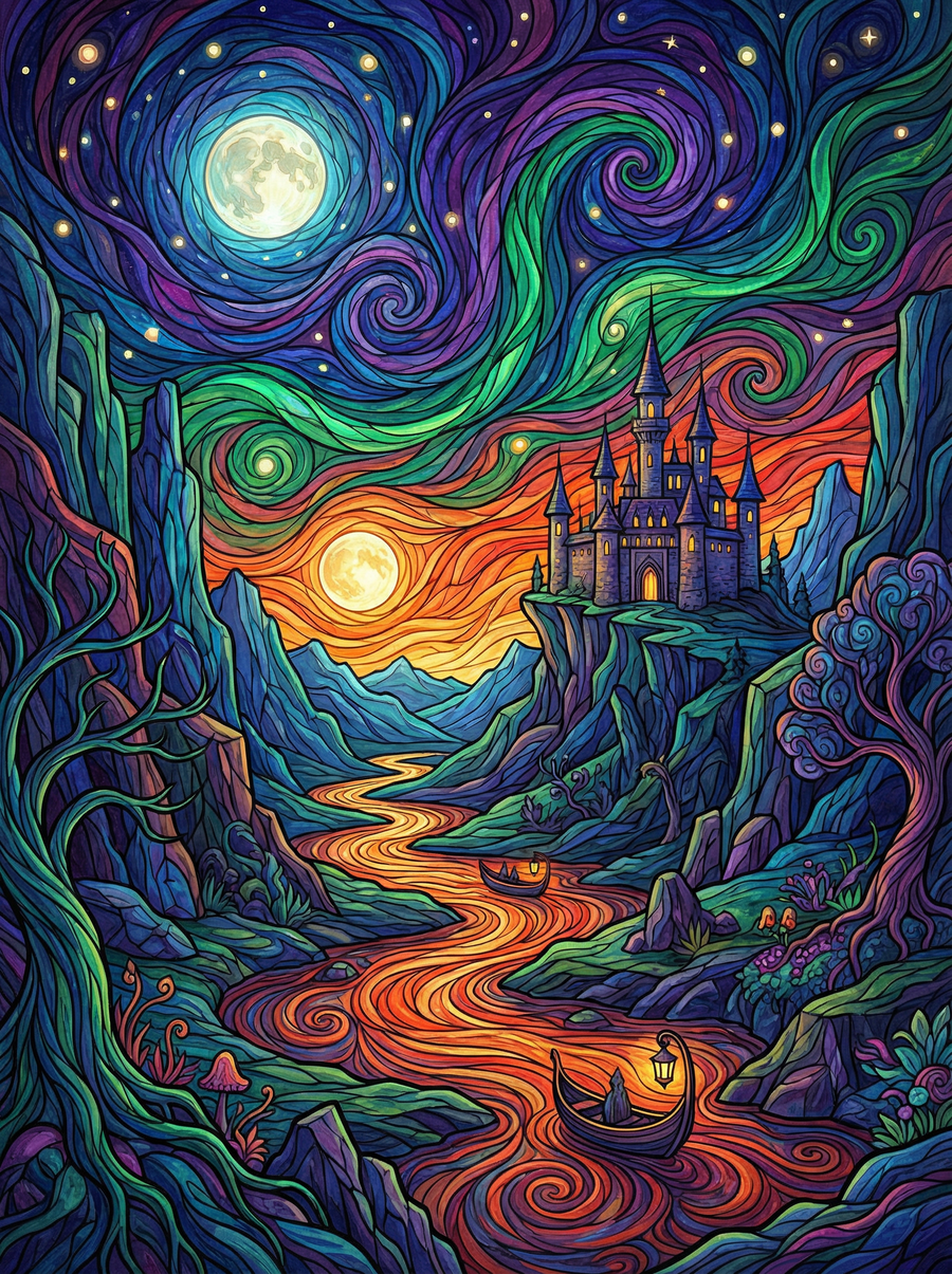 Fantasy (Diamond Painting)