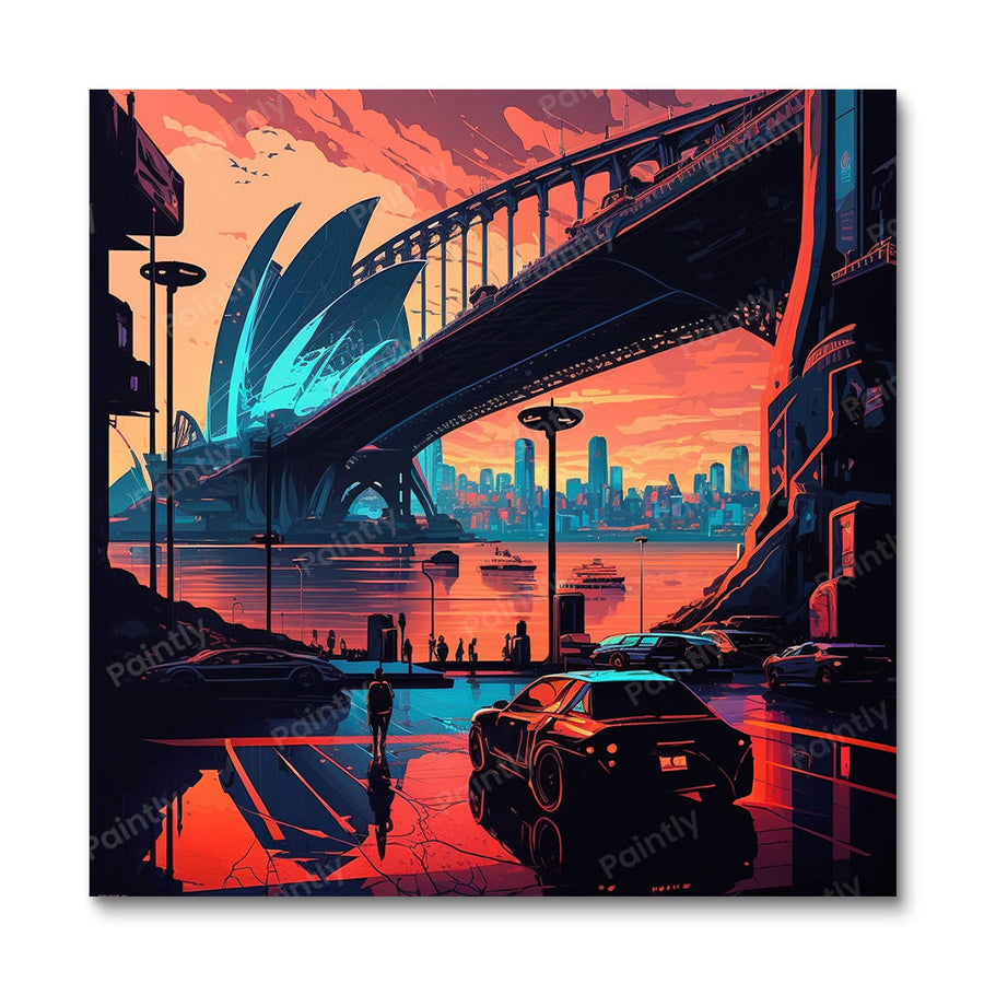 Dystopian Future (Diamond Painting)